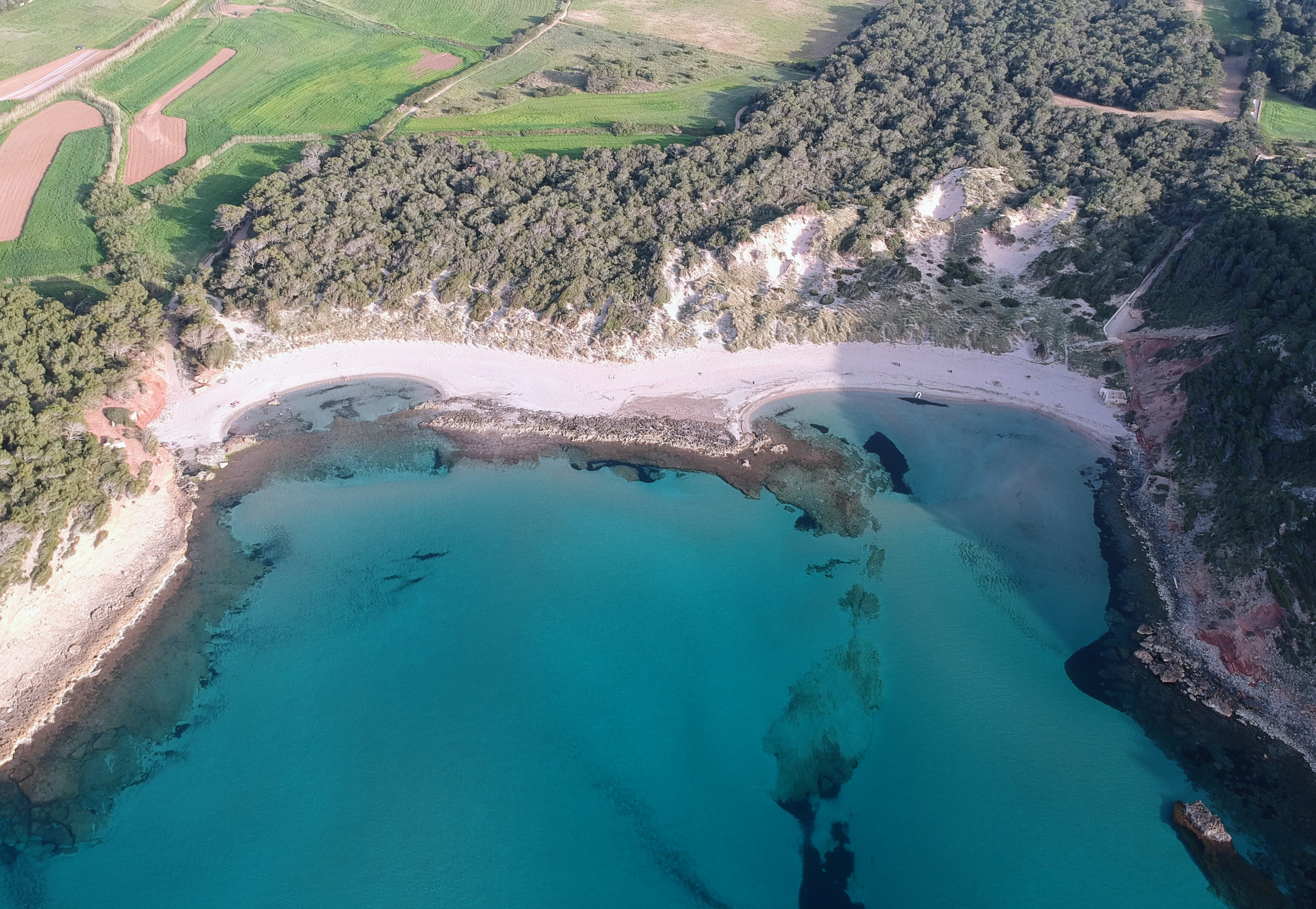 Playas De Algaiarens La Vall Menorca Diferente