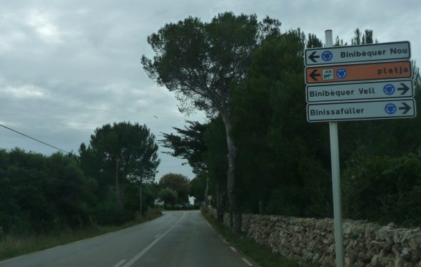 BInibèquer vell menorca cartell