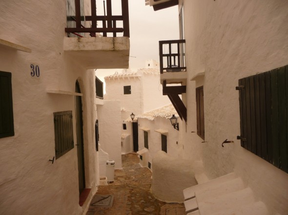 Narrow streets of Binibèquer Vell