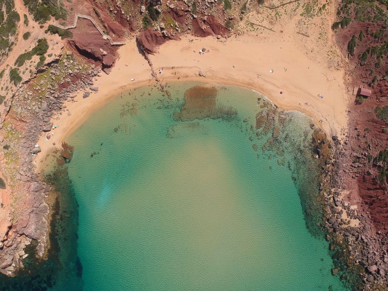 Cala Pilar en Primavera