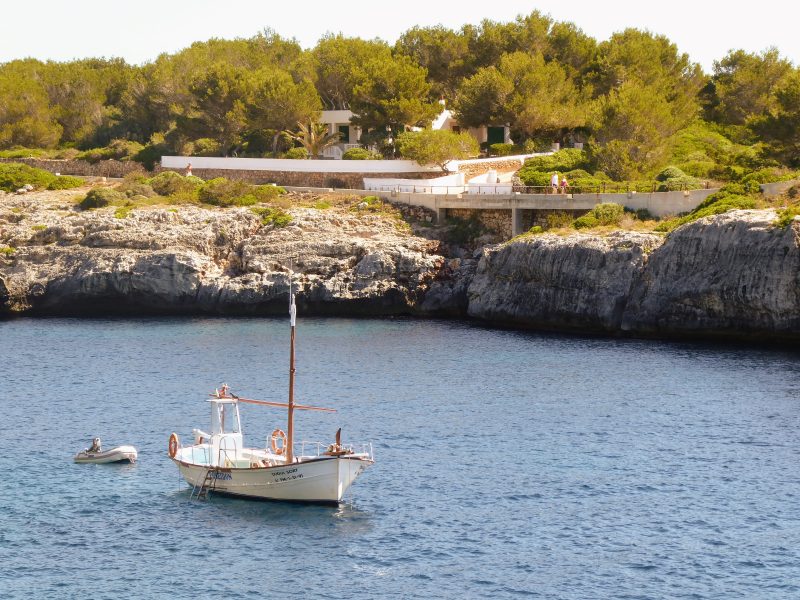 Nap in Cala in Blanes