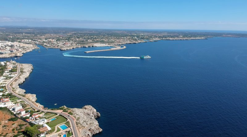 Balearia Leaving Ciutadella